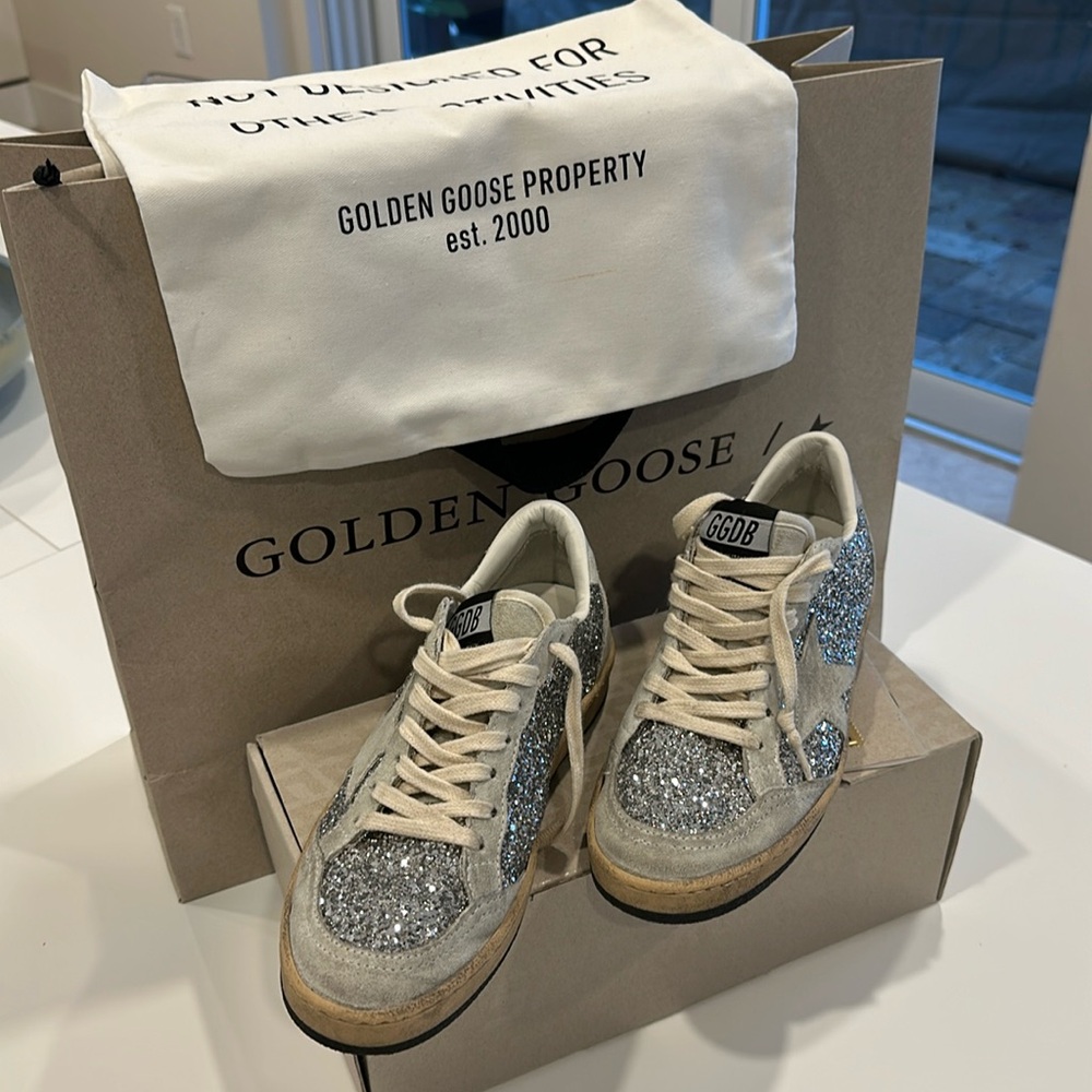Golden Goose Ball Star Glitter